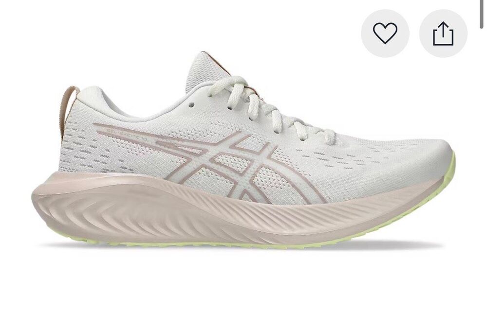 ASICS Gel-Excite 10 Cream Neutral Pink Sneakers Women’s Size 8
